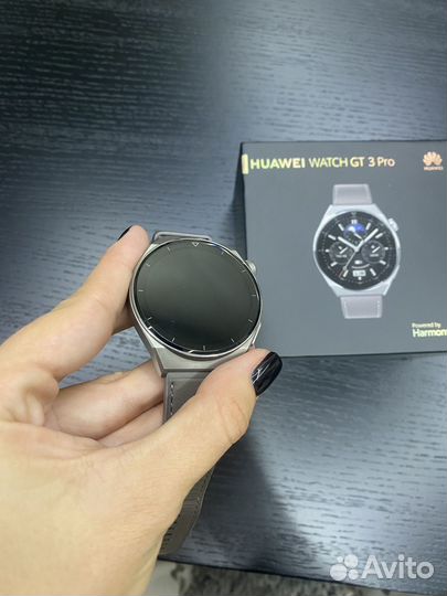 Смарт часы huawei watch gt 3 pro titan