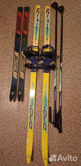 Лыжи детские 140 см и 92 см