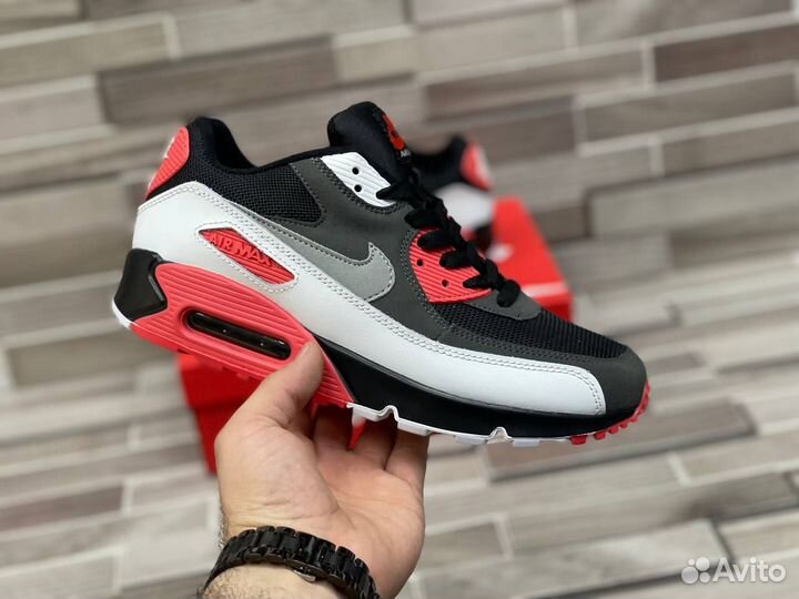 Кроссовки Nike Air Max 90 Reverse Infrared (36-45)