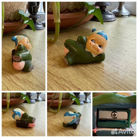 Фигурки точилки, винтаж