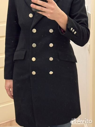 Пальто шинель женское 48