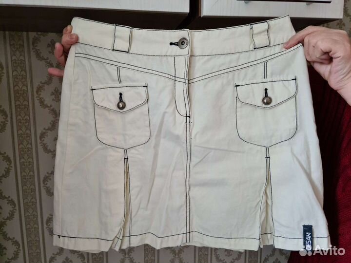 Юбка джинсовая 46