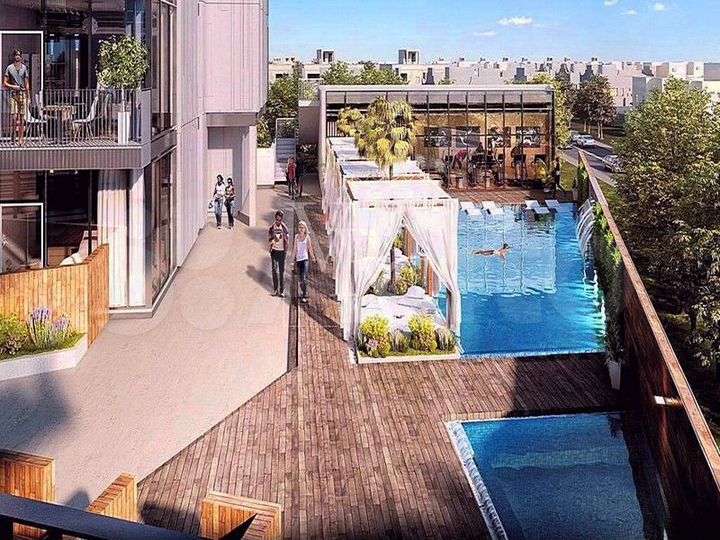 Квартира-студия, 37 м² (ОАЭ)
