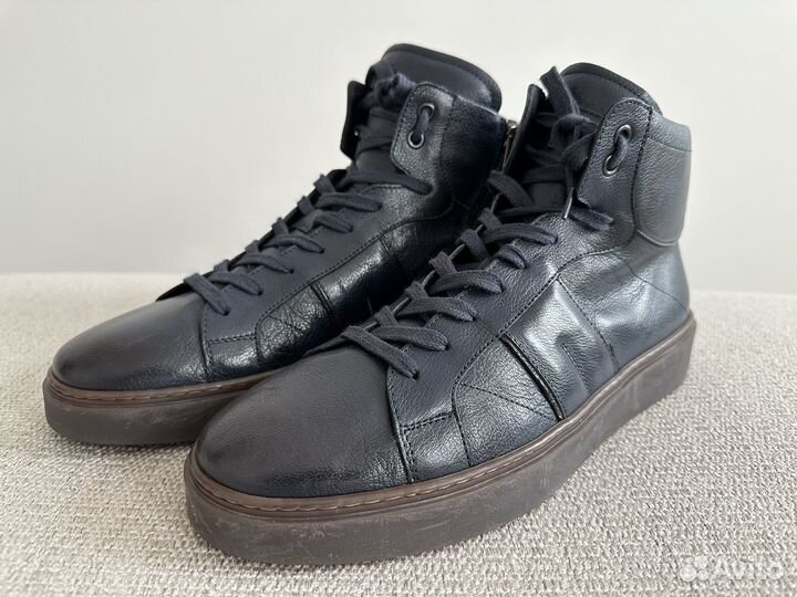 Мужские зимние высокие кеды dino bigioni