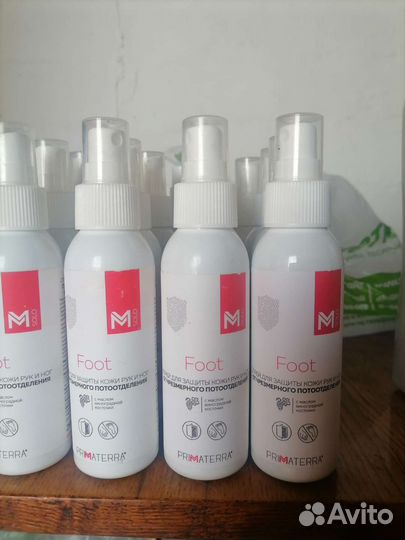 Средство для защиты рук и ног от потоотделение