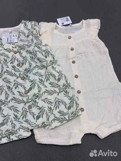 Песочник муслиновый 74 80 86 новый