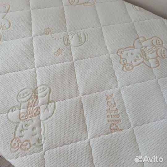 Матрас 120*60 и бортики на кроватку