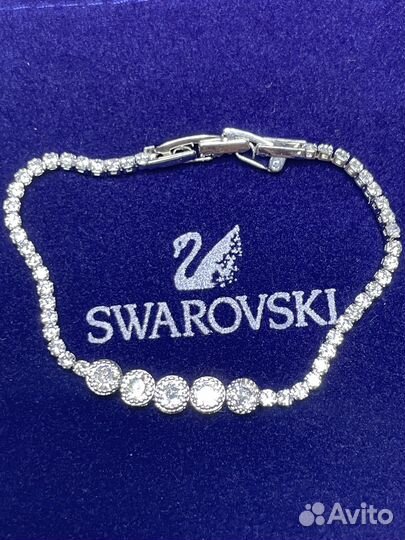 Браслет с кристаллами Swarovski