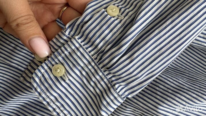 Школьная рубашка на мальчика 140-146 ralf lauren