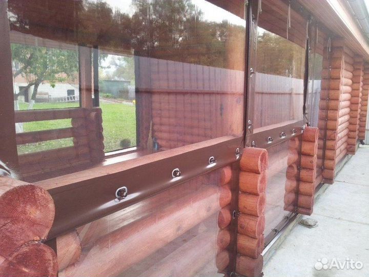 Мягкие окна на поворотной скобе