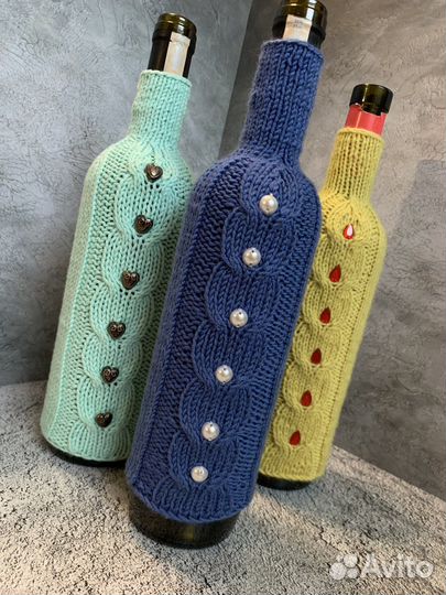 Чехол на вино. для повода и без