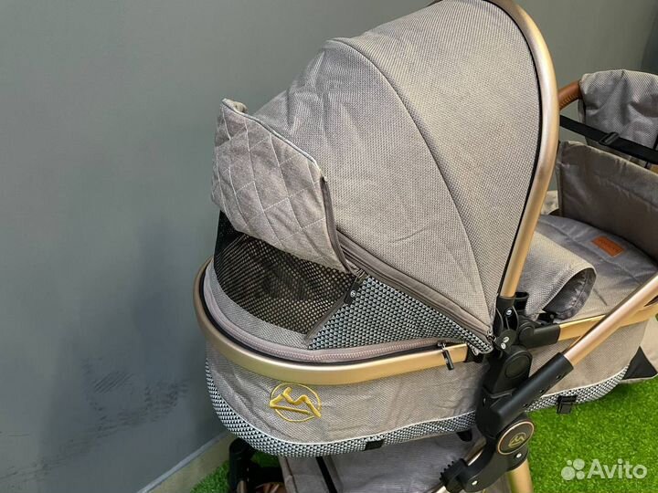 Коляска 3 в 1 luxmom V9 новая