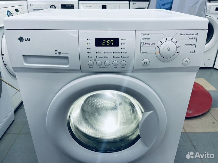 Стиральная машина бу. 5кг. 45см. 1000об. Гарантия