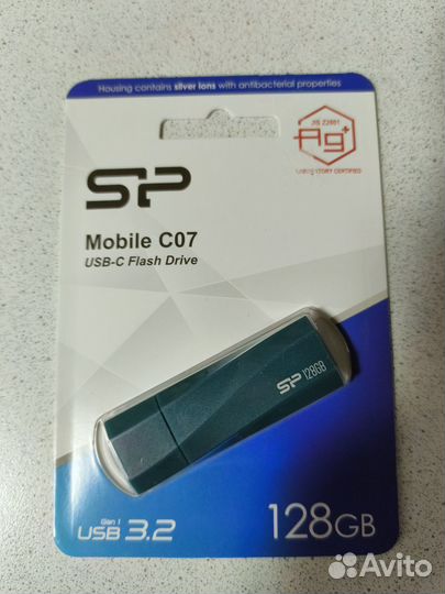 USB флешка SP Mobile C07 USB-C на 128 GB