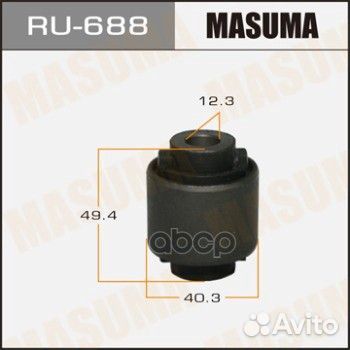 Сайлентблок masuma CX-5 / KE# rear up RU688 Ma