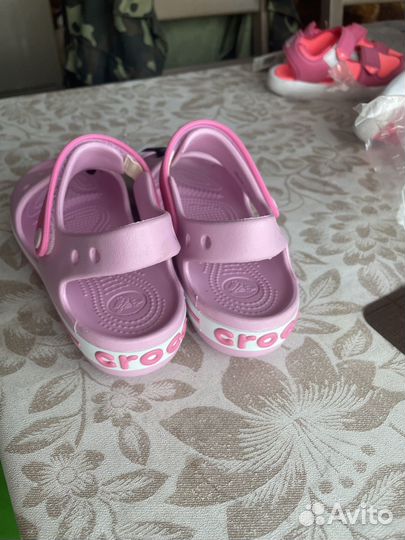 Босоножки детские crocs, 21 размер