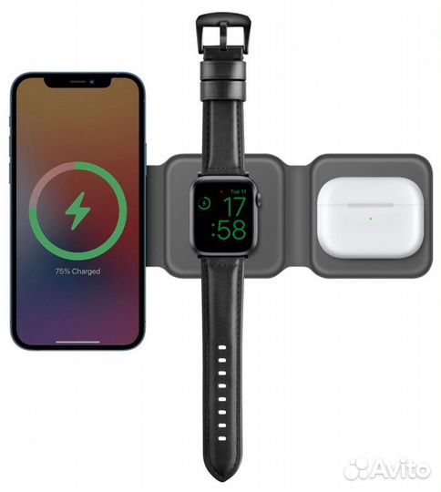 Беспроводное зарядное EnergEA Bazic Trio