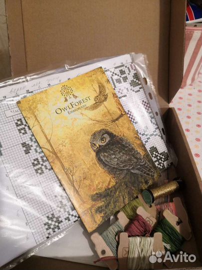 Герцог Клевер вышивка, остатки набора. Схема Совин