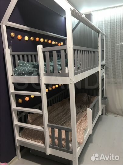 Детская двухярусная кровать