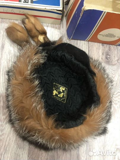 Шапка СССР, натуральный мех