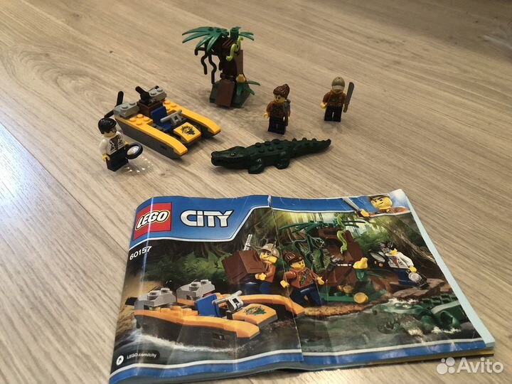 Lego City 60157 для исследователей джунглей