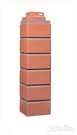 Фасадные панели Fineber дачный Кирпич клинкерный к