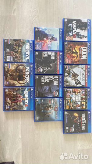 Игры на Sony playstation 4 диски PS4