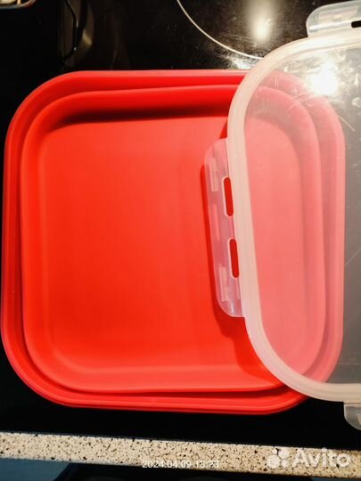 Контейнер складной силиконовый 3 л