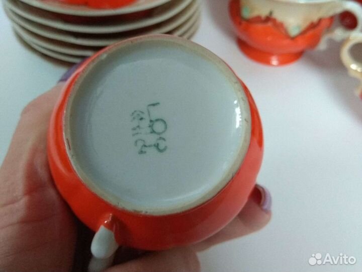 Сервиз чайный бутон Барановский завод