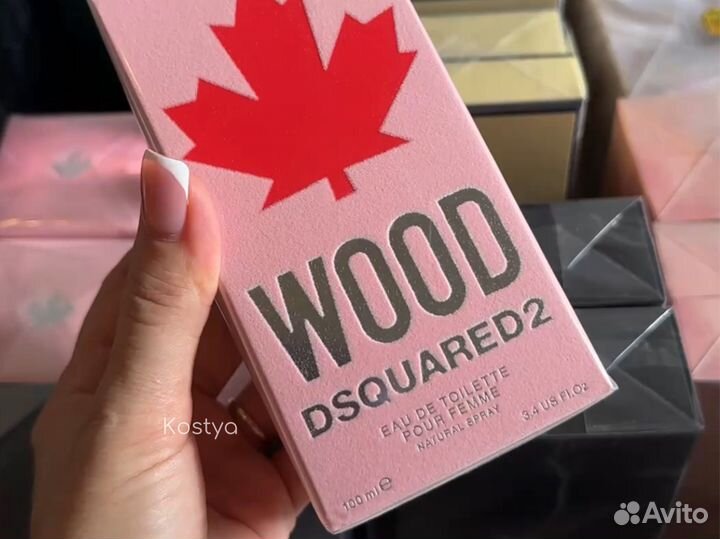 Dsquared2 wood pour femme духи женские