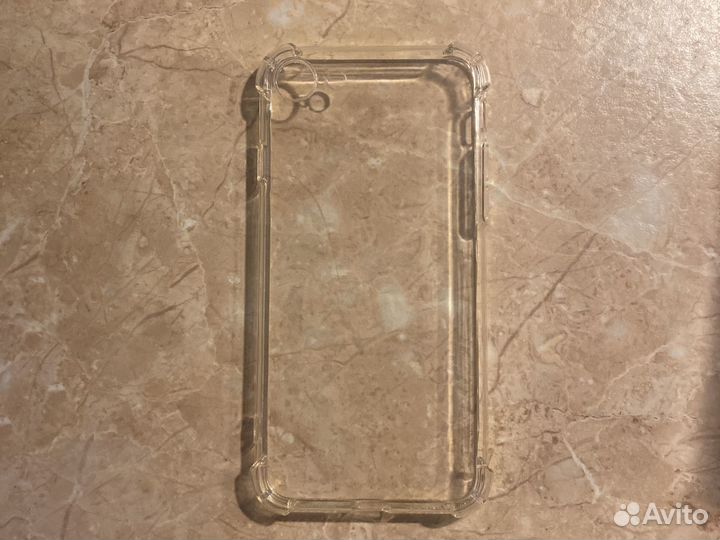 Новый, прозрачный чехол на айфон 8
