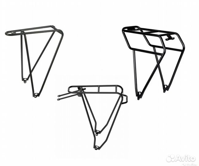 Задние багажники tubus Fly Vega хромоль