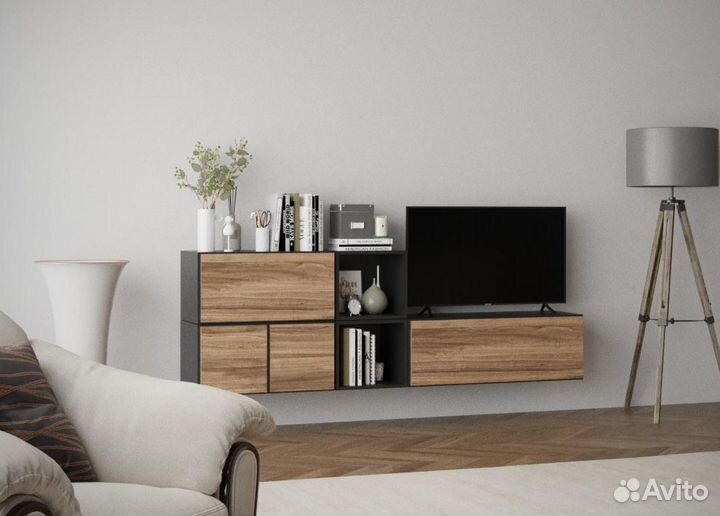 Подвесная тумба под телевизор