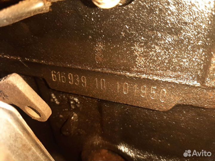 Двигатель mercedes