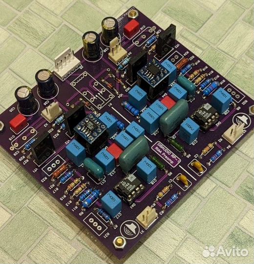 Высококачественный фонокорректор (riaa) на оу