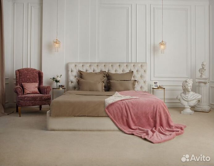 Плед меховой pink nectar