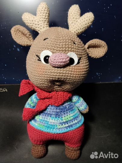 Вязаные игрушки ручной работы