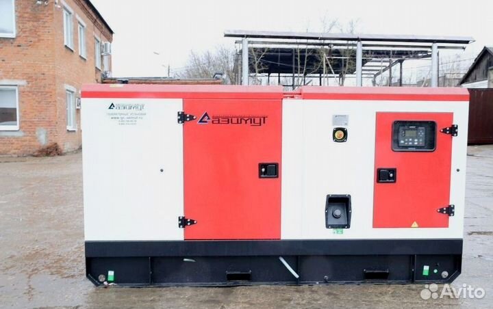Дизельный генератор 75 кВт В шумозащитном кожухе