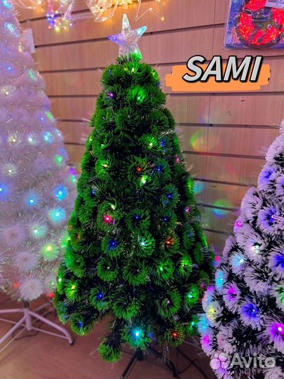Ель светодиодная ассорти