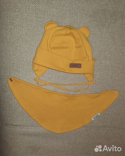 Комплект шапка и снуд детский