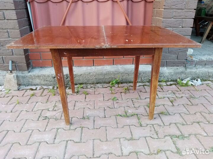 Стол советский. Раскладушка. Лот 6