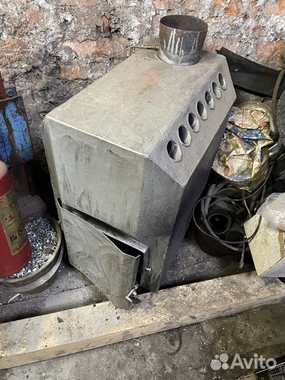 Печь буржуйка чугунная