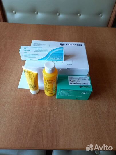 Калоприемники 35 шт + средства по уходу за стомой