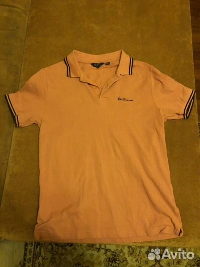 Поло Ben Sherman темно розовое