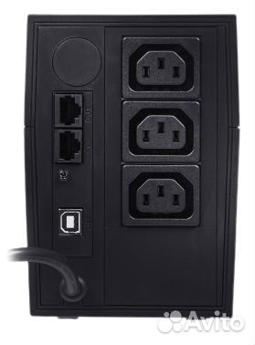 Powercom Raptor, Line-Interactive, 1000VA / 600W, Tower, 3*IEC320-C13, USB (792817)