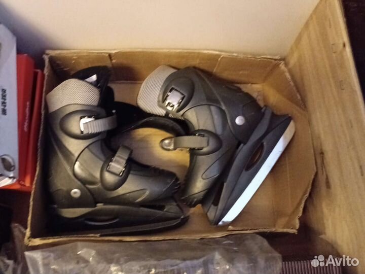 Детские зимние коньки