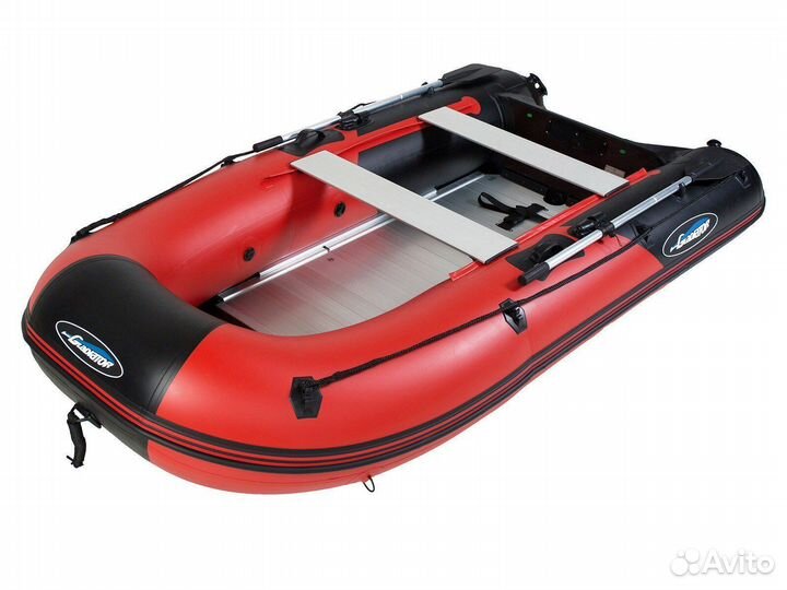 Лодка пвх Gladiator B330AL красно-черный