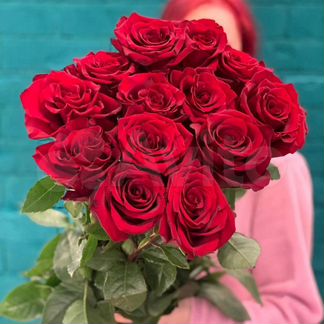 Метровые розы 13шт/ цветы с доставкой