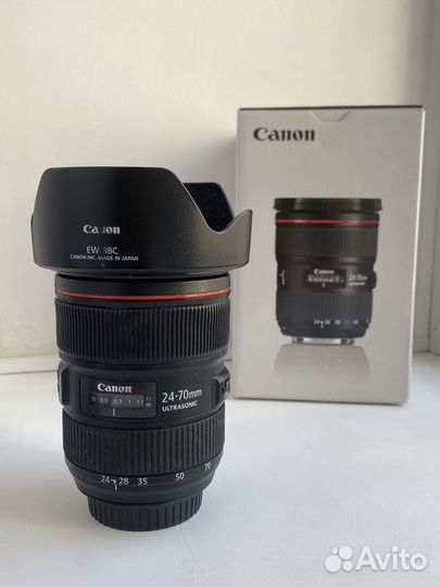 Объектив canon 24 70 2.8 ii