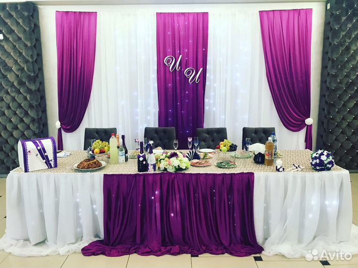 Свадебные оформления залов